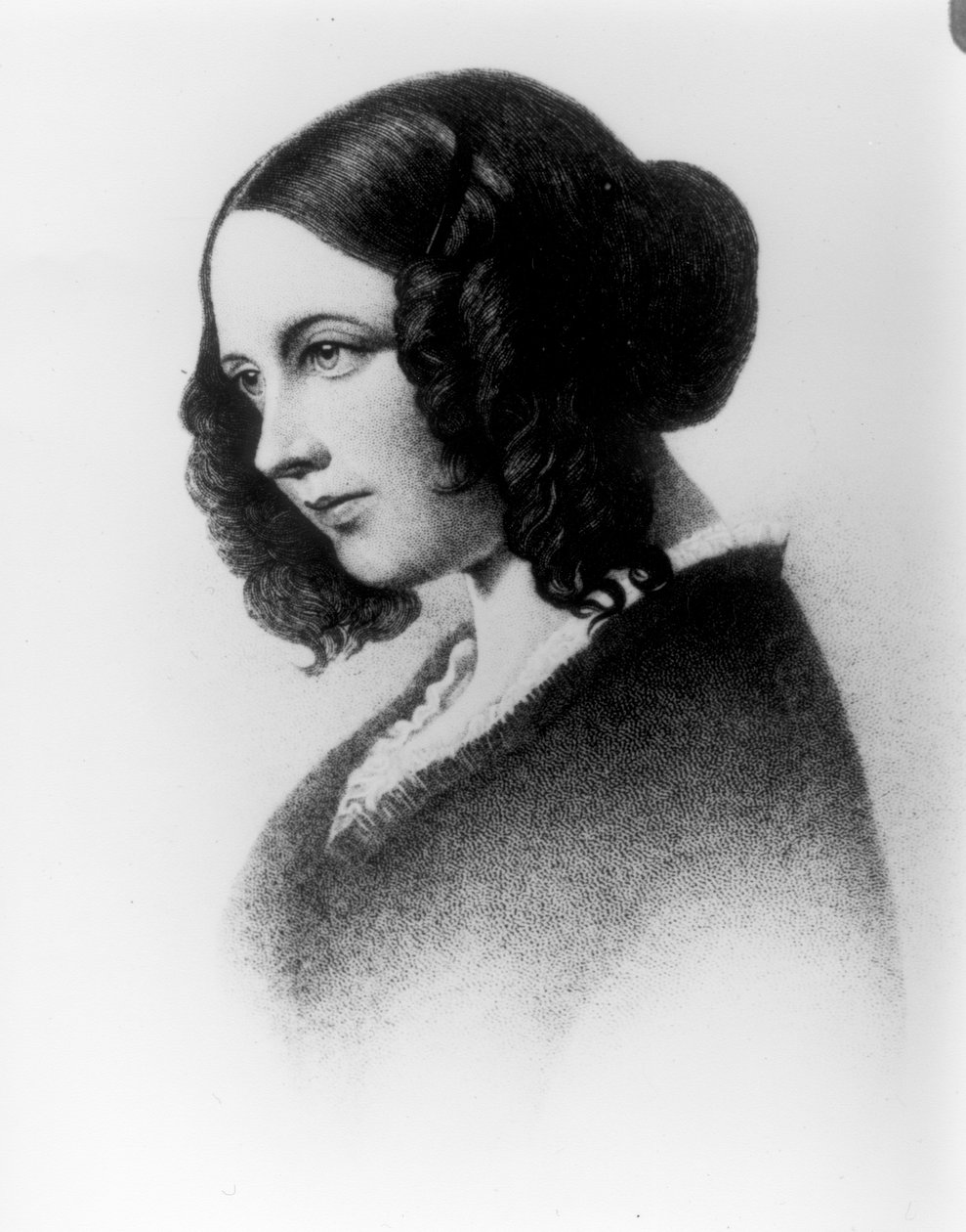 Catherine Dickens, 1848 door Daniel Maclise