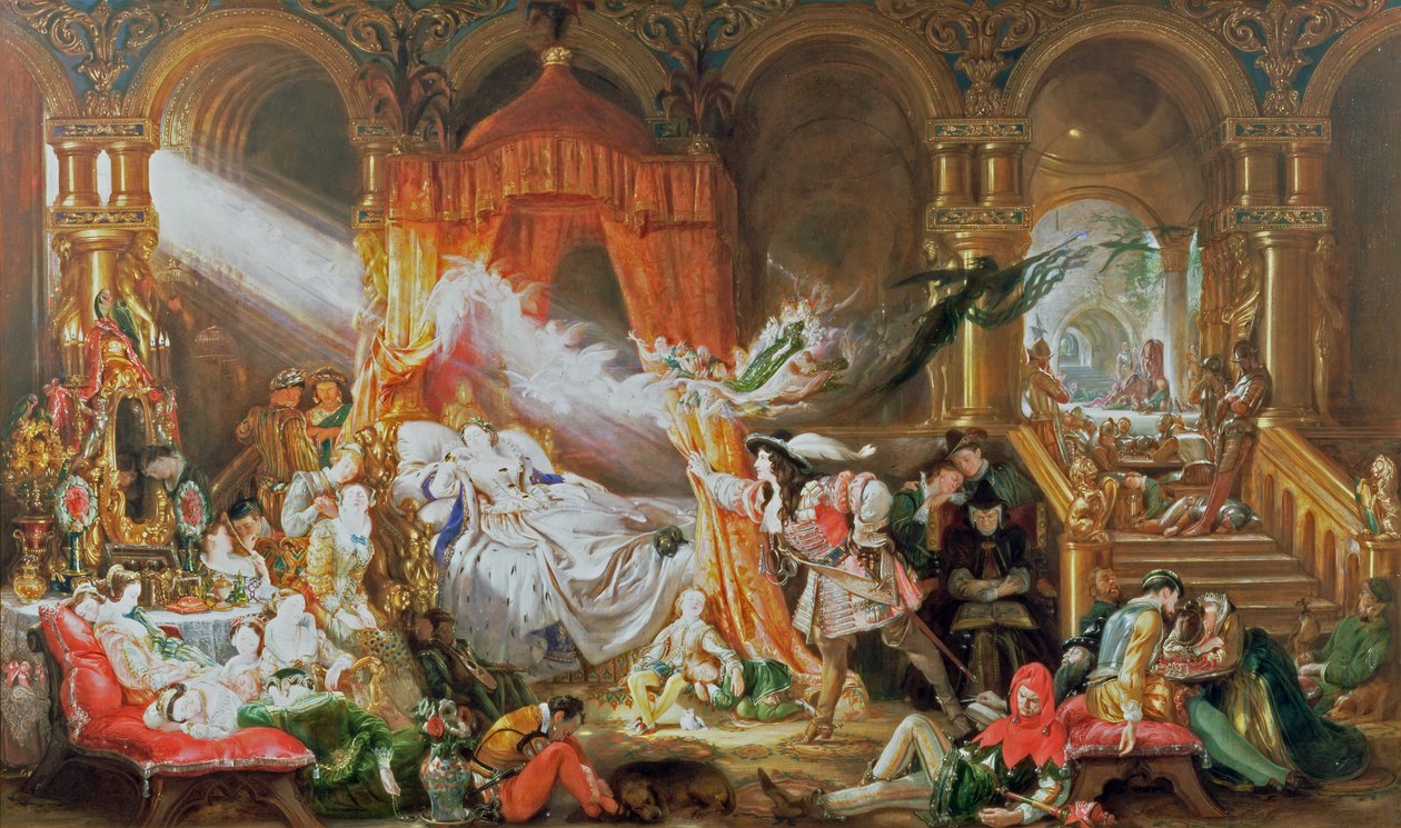 Doornroosje door Daniel Maclise