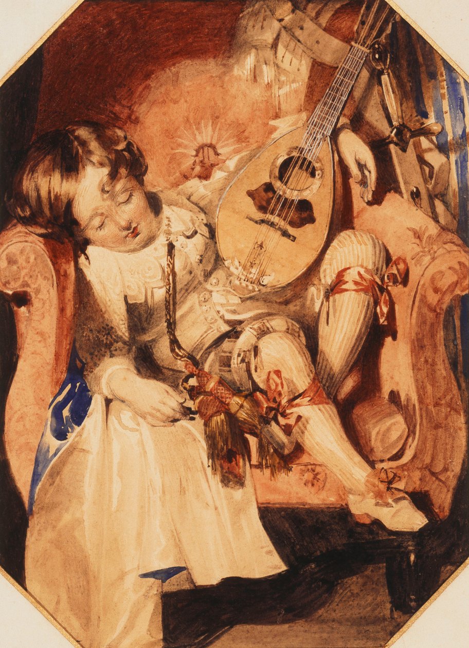 De Pagina door Daniel Maclise