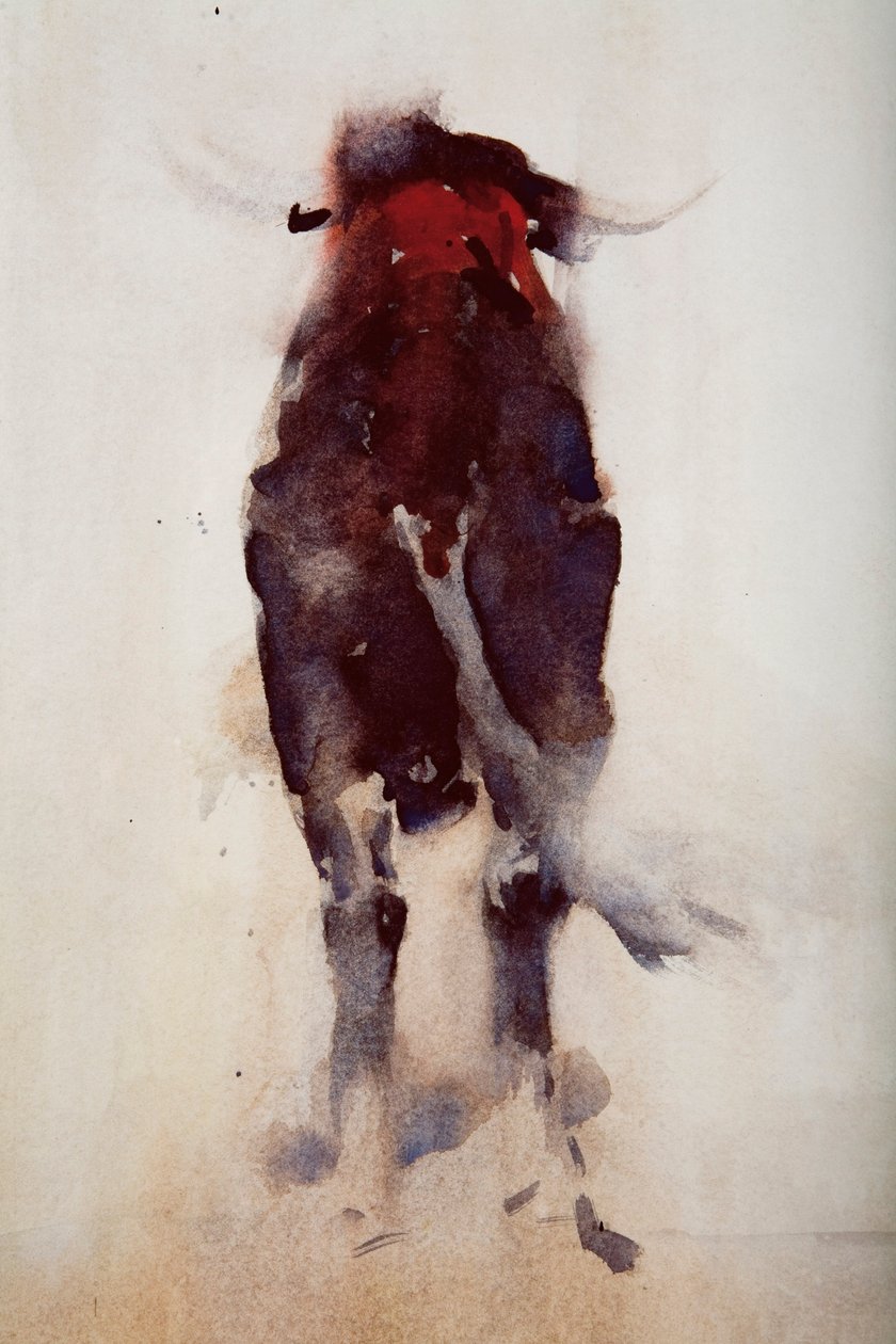 Stier (detail) door Daniel Cacouault