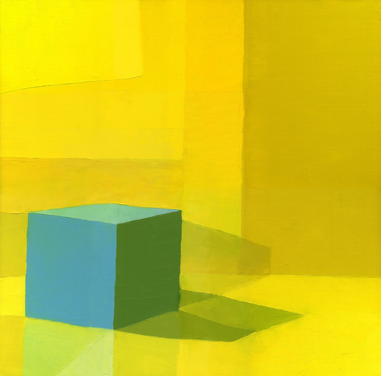 Geel Blauw door Daniel Cacouault
