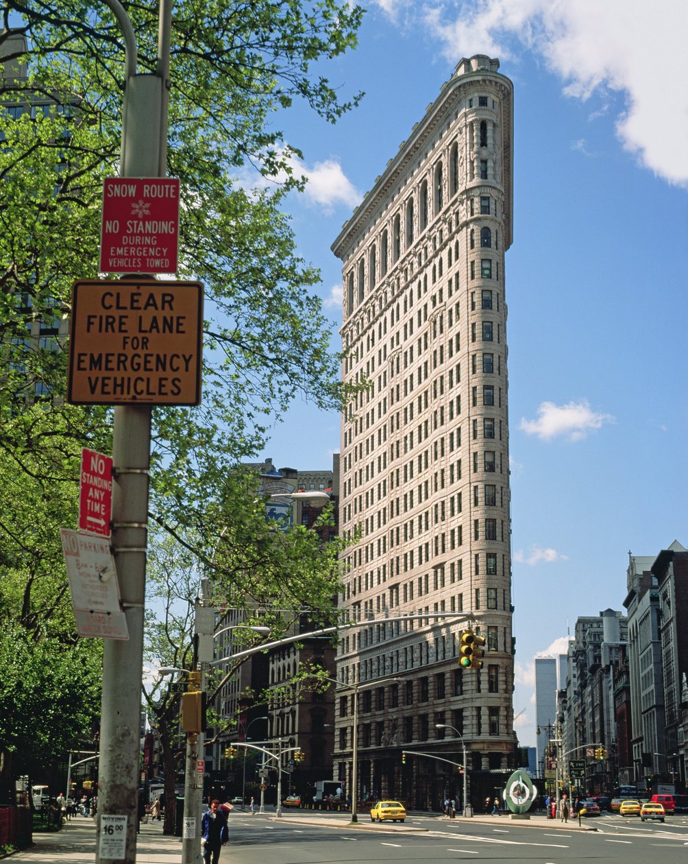 Het Flatiron Gebouw door Daniel Hudson Burnham