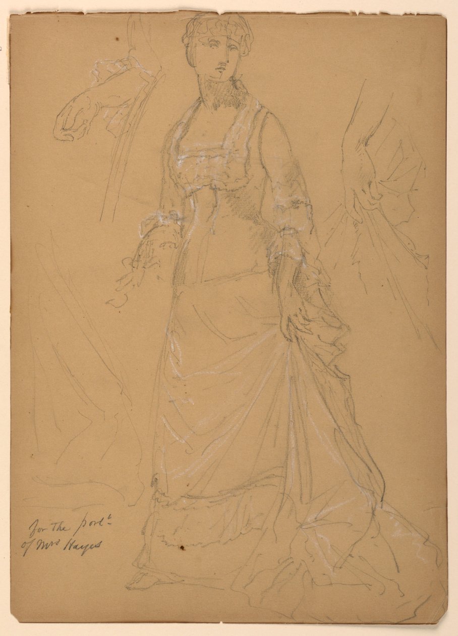 Mevrouw Rutherford B. Hayes door Daniel Huntington