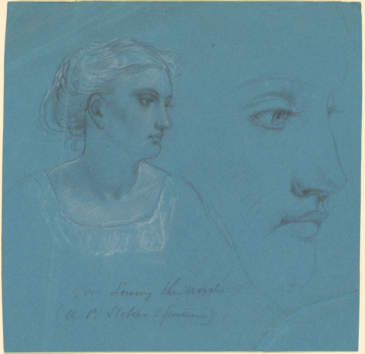 Studies voor "Het Woord Zaaien" door Daniel Huntington