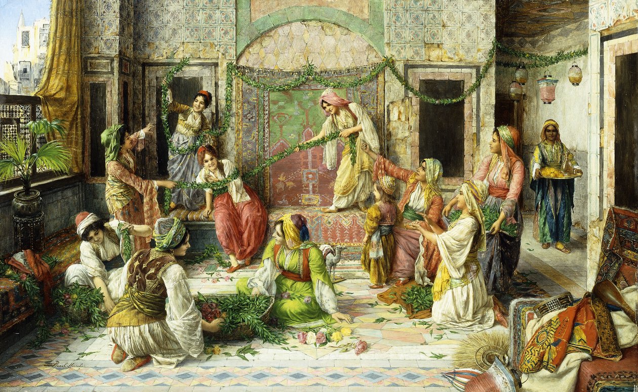 Het harem versieren door Daniel Israel