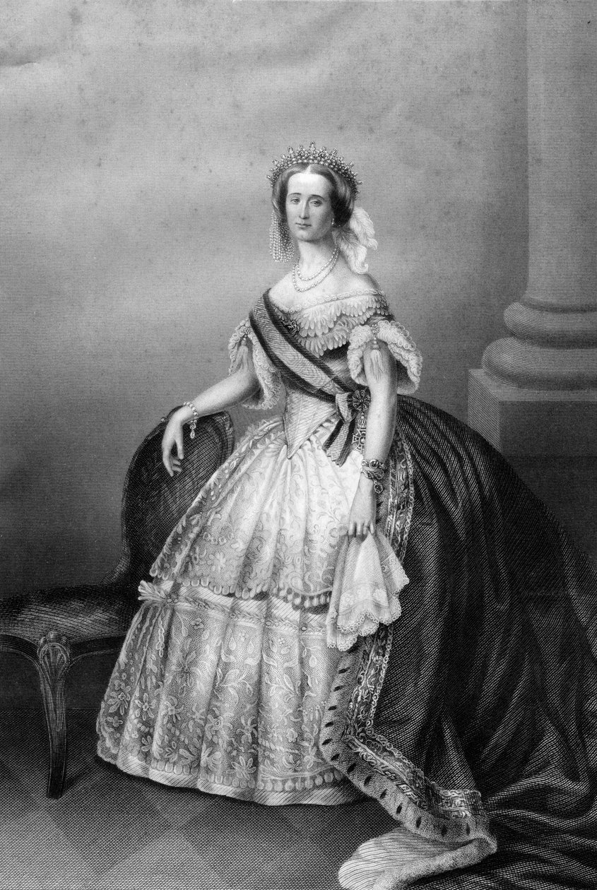 De Keizerin van de Fransen, ca. 1860 door Daniel John Pound