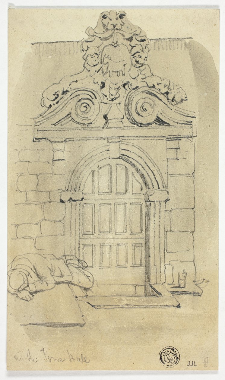 In het stadhuis door Daniel Maclise
