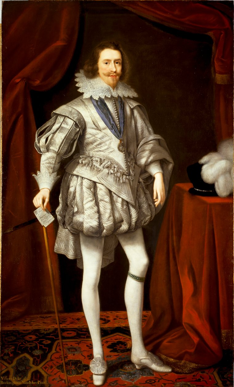 George Villiers door Daniel Mytens