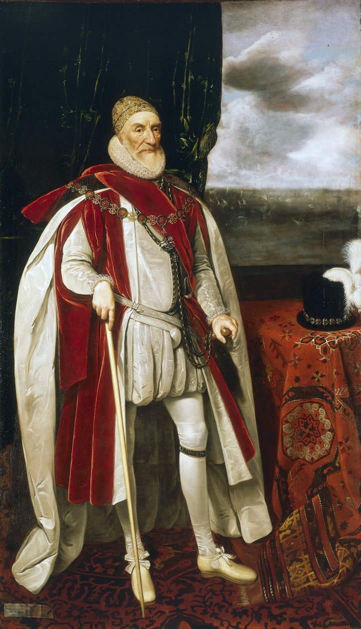 Portret van Charles Howard door Daniel Mytens