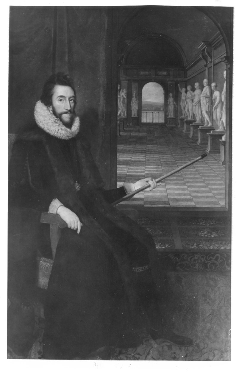 Portret van Thomas Howard door Daniel Mytens