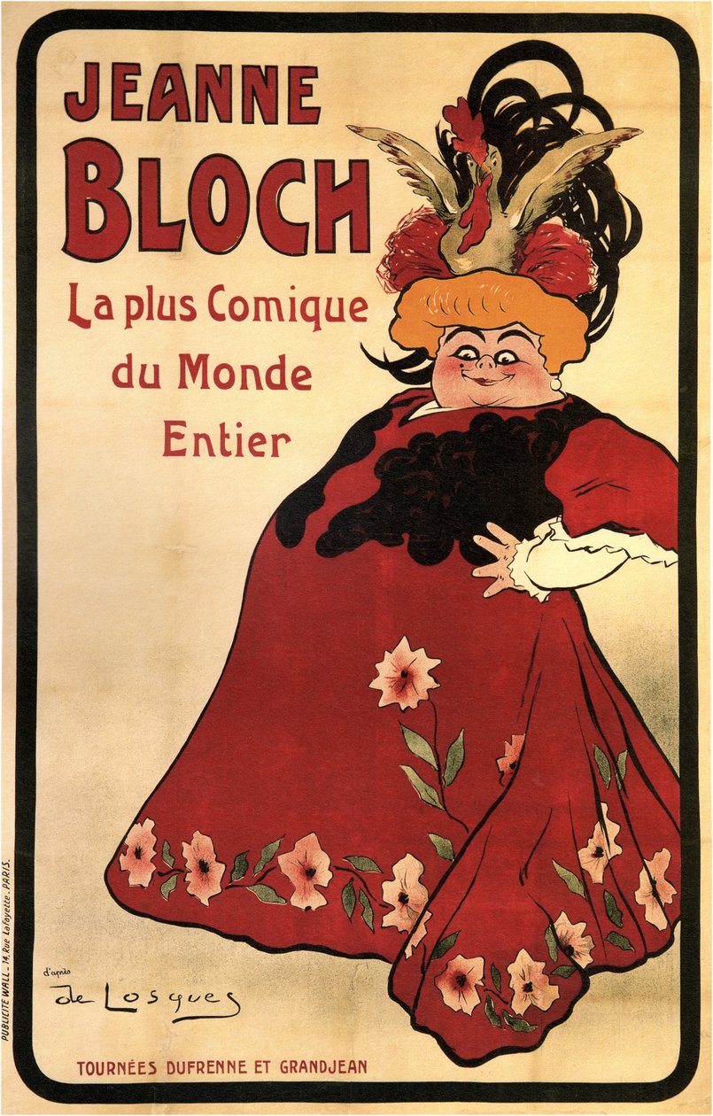 Jeanne Bloch door Daniel de Losques