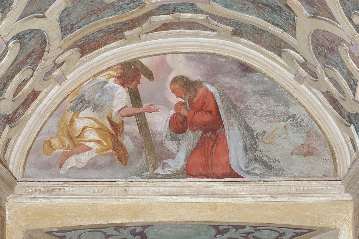 Christus in de Tuin van Getsemane door Daniele Crespi