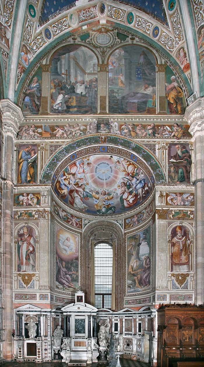 Priesterkoor door Daniele Crespi