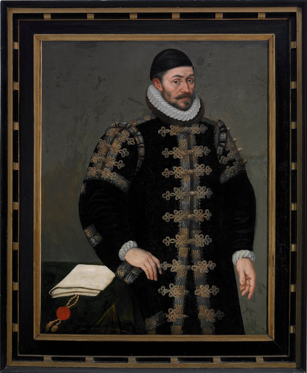 Portret van prins Willem I door Daniël van den Queborn