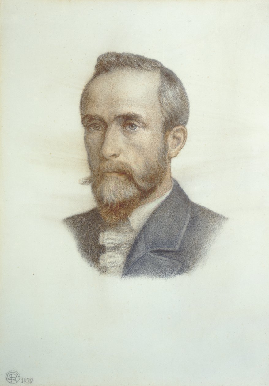 Portret van Frederick Richard Leyland, 1879 door Dante Gabriel Charles Rossetti