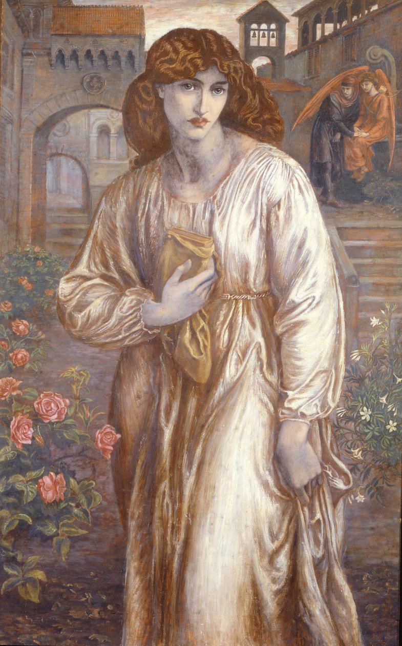 De Begroeting door Dante Gabriel Charles Rossetti