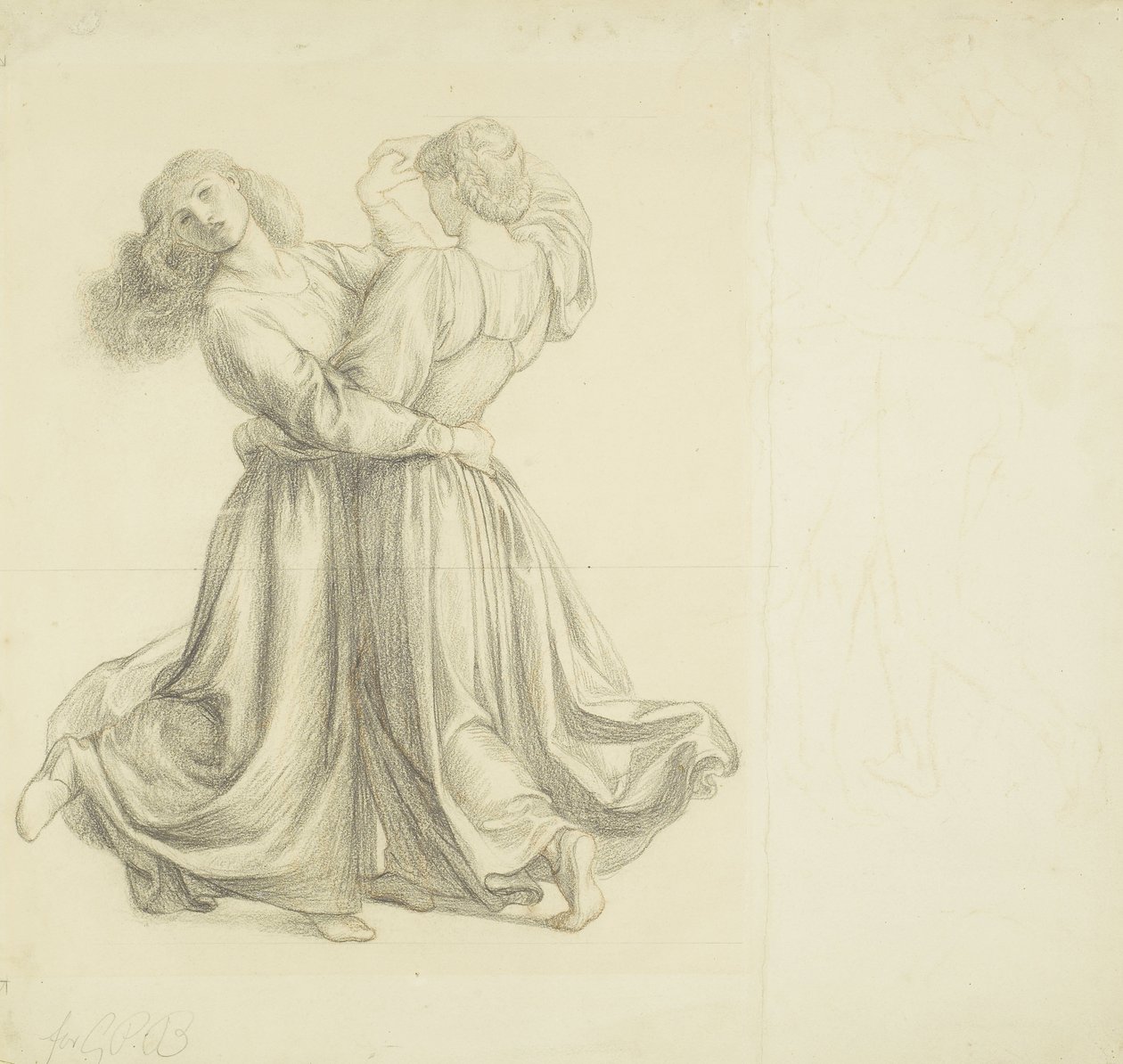 De prieelweide door Dante Gabriel Charles Rossetti