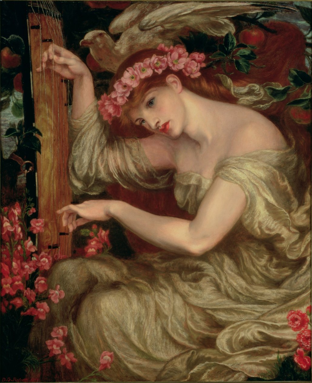 Een zeebetovering, 1875-77 door Dante Gabriel Charles Rossetti