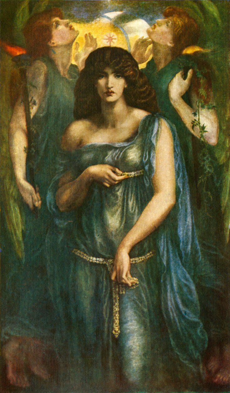 Astarte Syriaca door Dante Gabriel Charles Rossetti