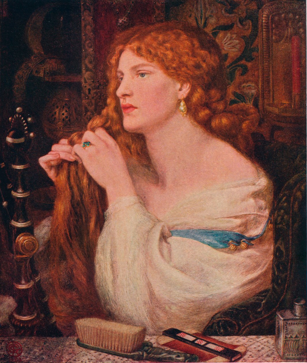 Aurelia Fazios minnares, 1863-1873 door Dante Gabriel Charles Rossetti