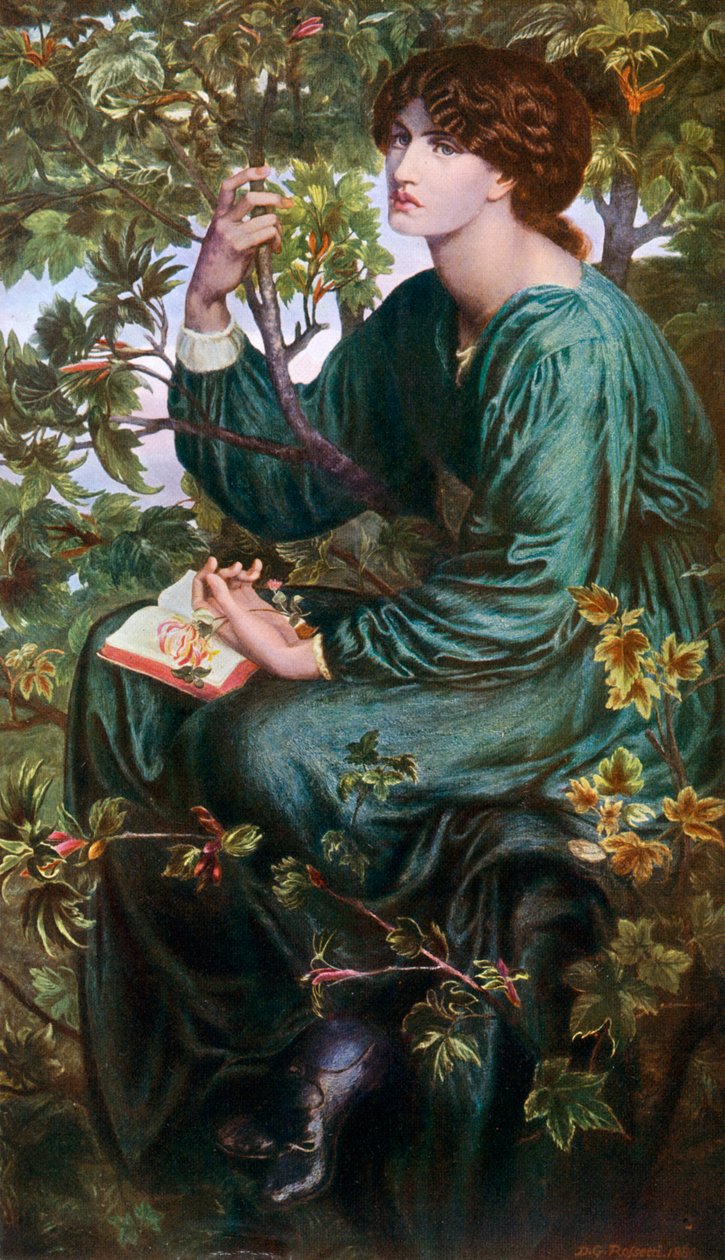 Dagdroom, 1880 door Dante Gabriel Charles Rossetti