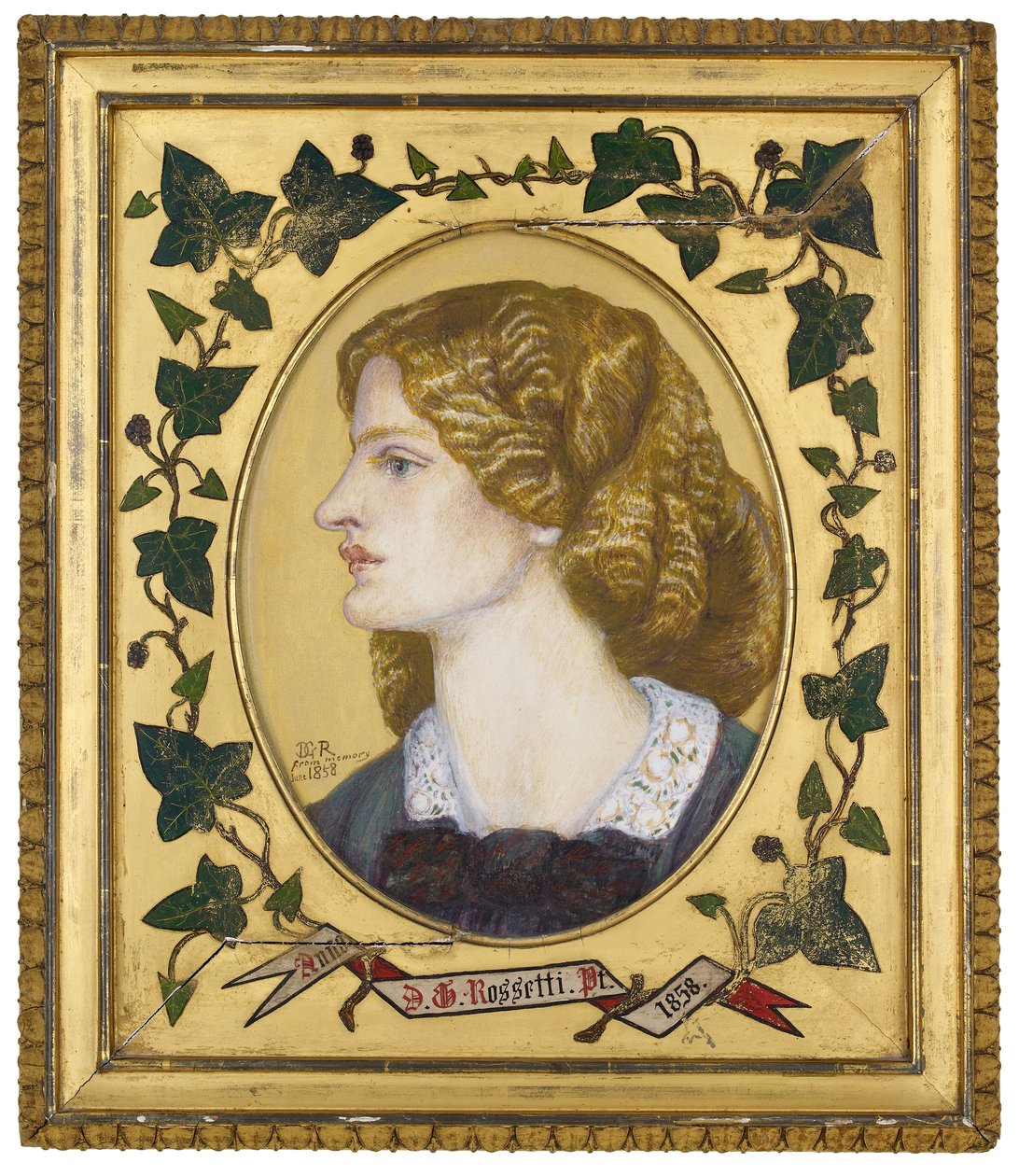 Ruth Herbert door Dante Gabriel Charles Rossetti