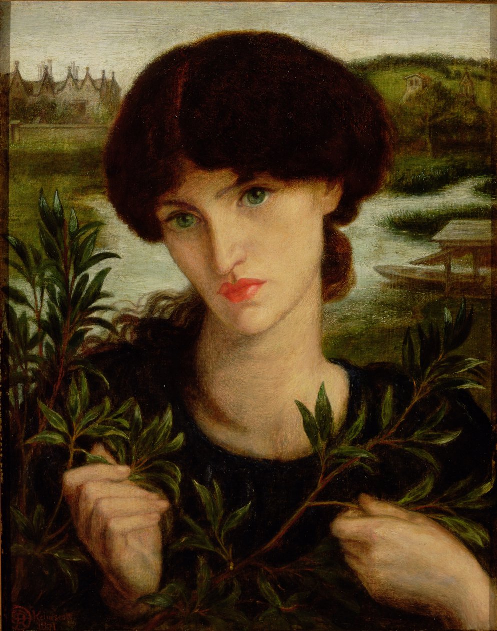 Waterwilg door Dante Gabriel Charles Rossetti