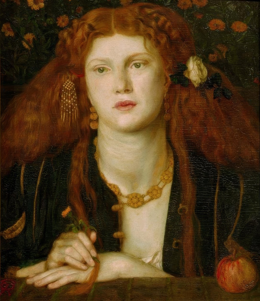 Bocca Baciata door Dante Gabriel Charles Rossetti