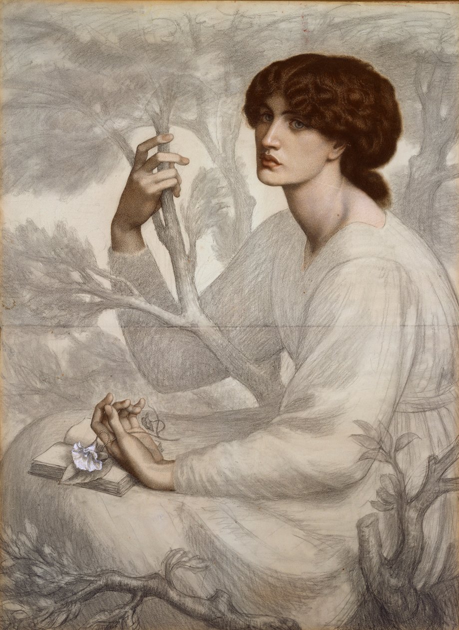 De dagdroom, eind 19e eeuw door Dante Gabriel Rossetti
