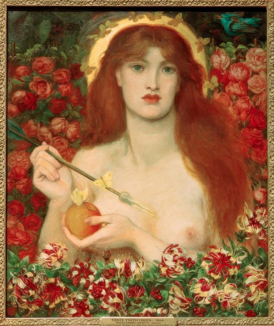 Venus Verticordia door Dante Gabriel Charles Rossetti