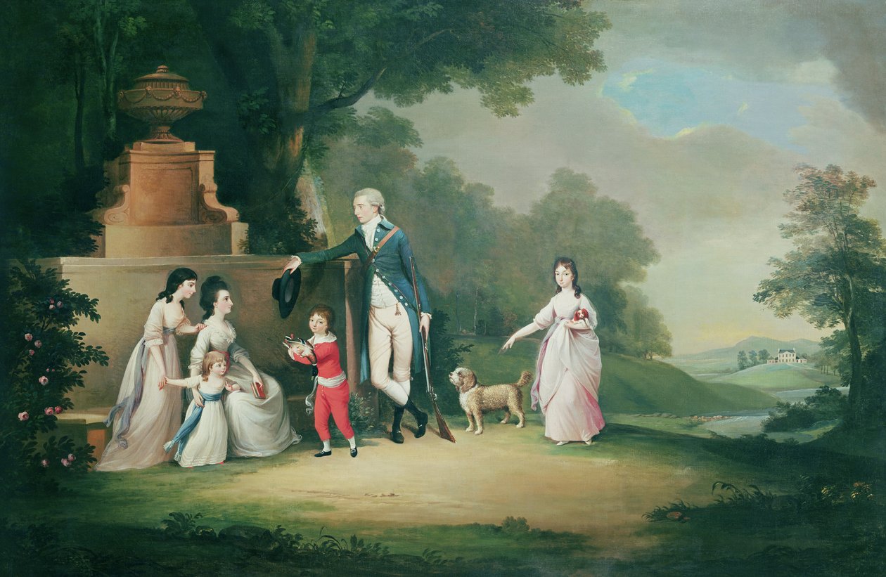 De Familie Kinloch van Kair door David Allan