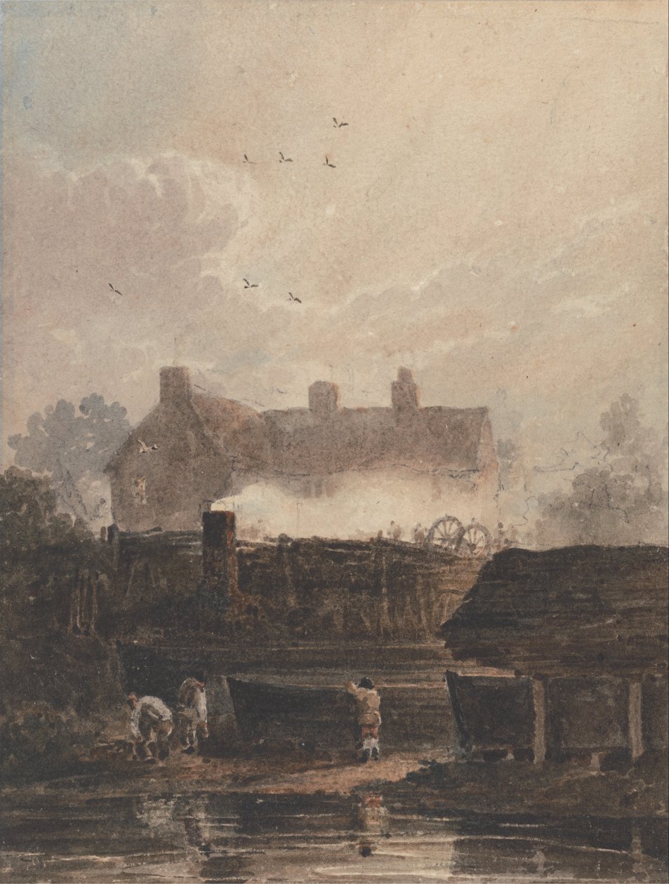 Boot bouwen door David Cox
