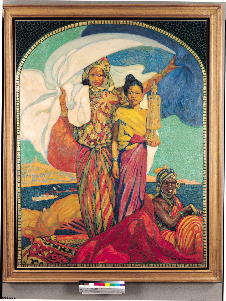 Nationale Koloniale Tentoonstelling, Marseille, 1922 door David Dellepiane