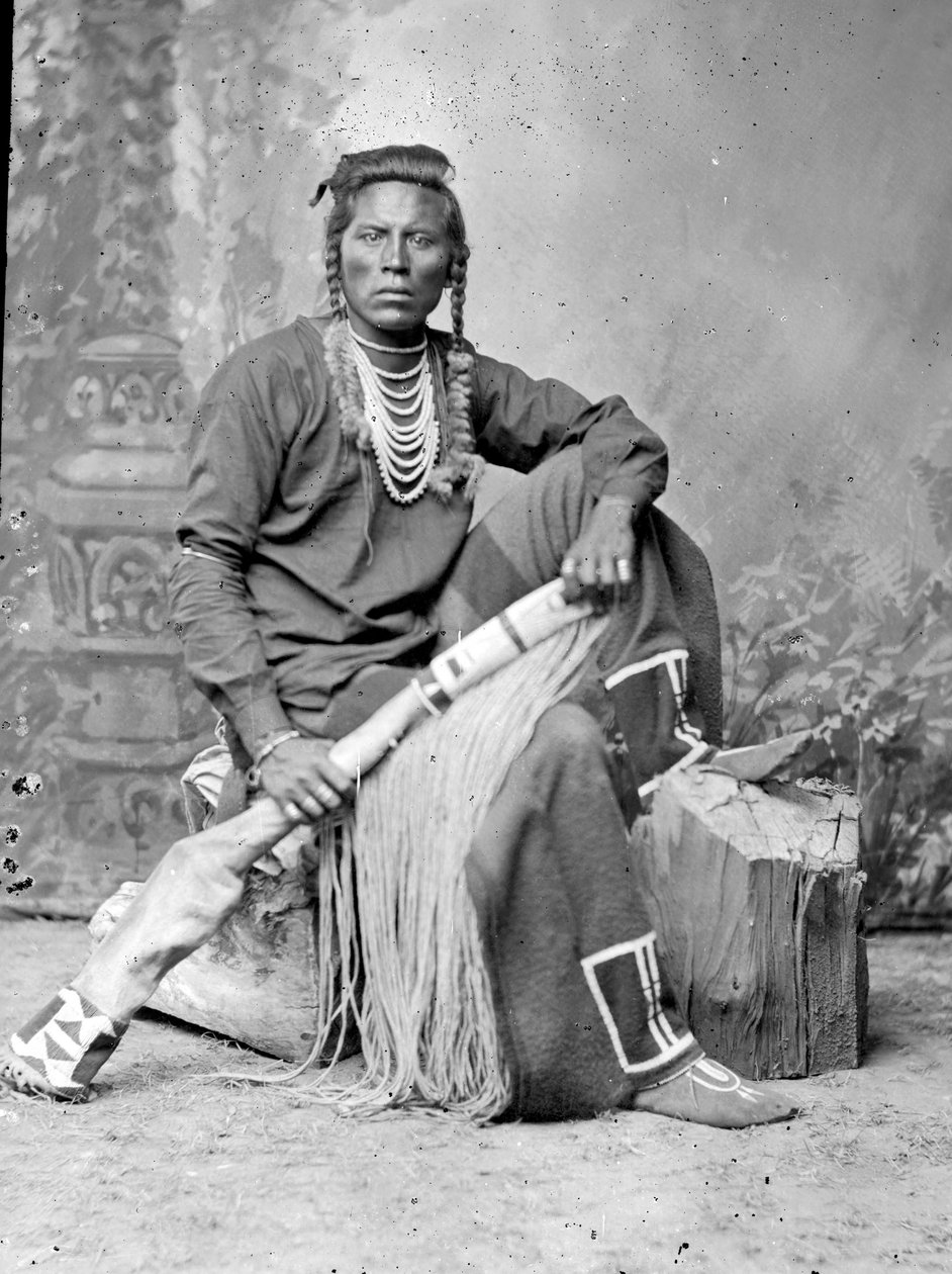 Curley, Crow Scout door David Frances Barry