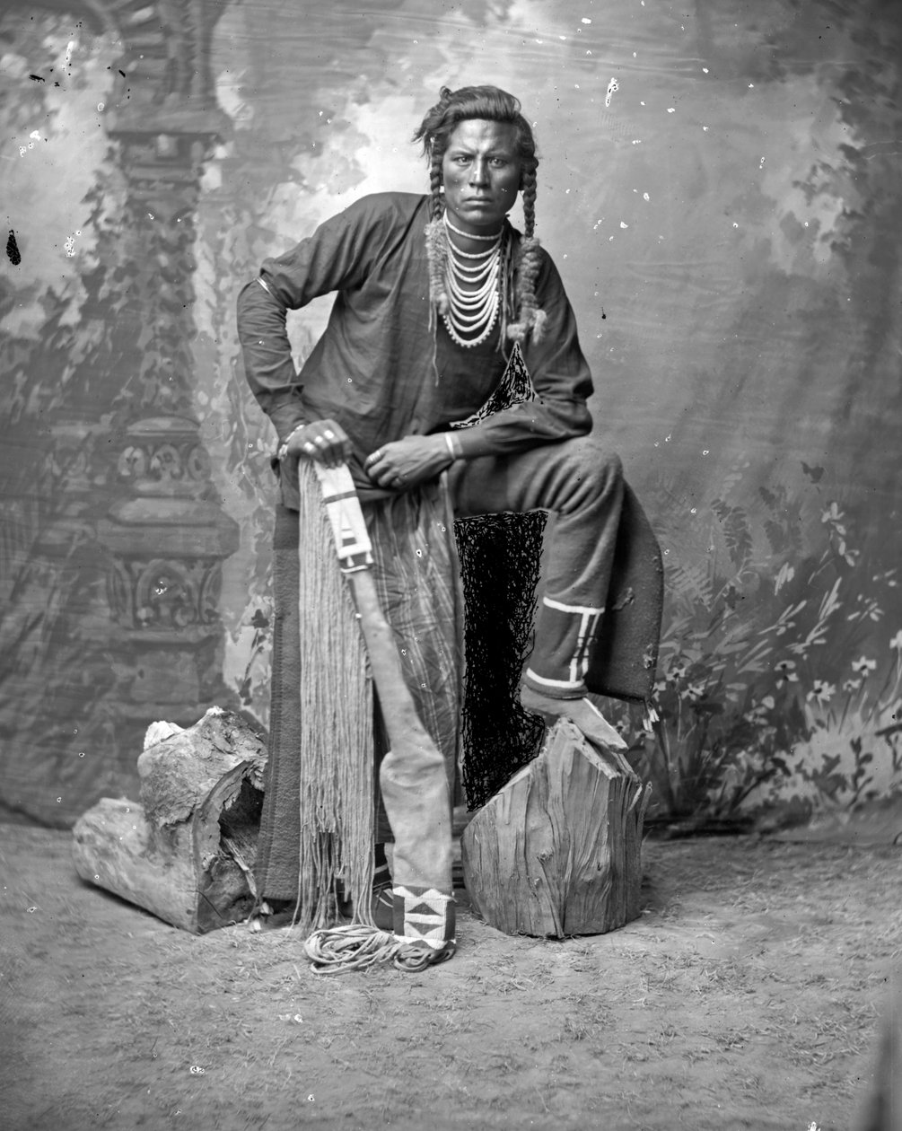 Curley, Crow Scout, 1880s door David Frances Barry