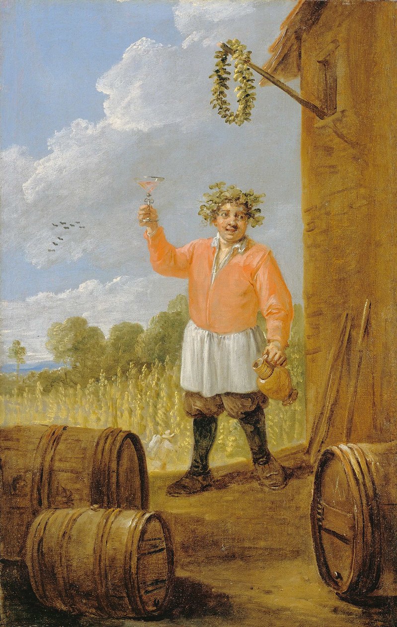 Herfst door David Teniers the Younger