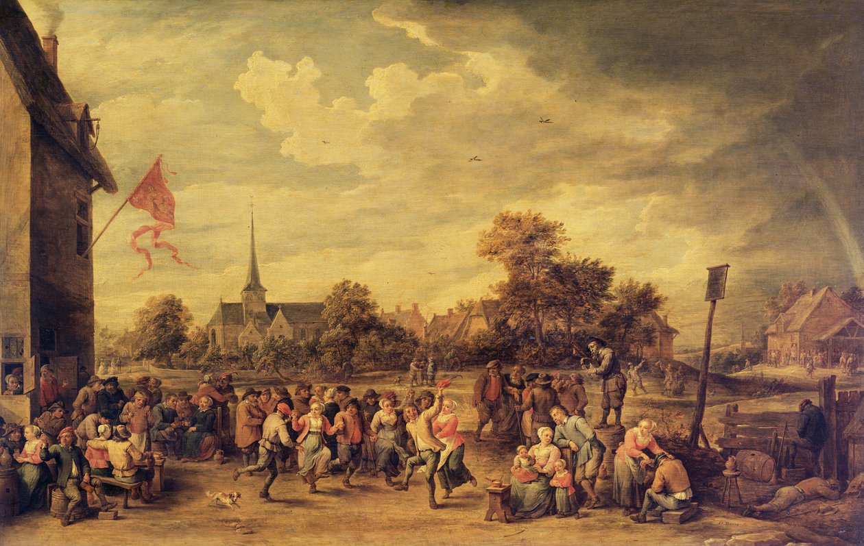 De Kermis door David Teniers the Younger