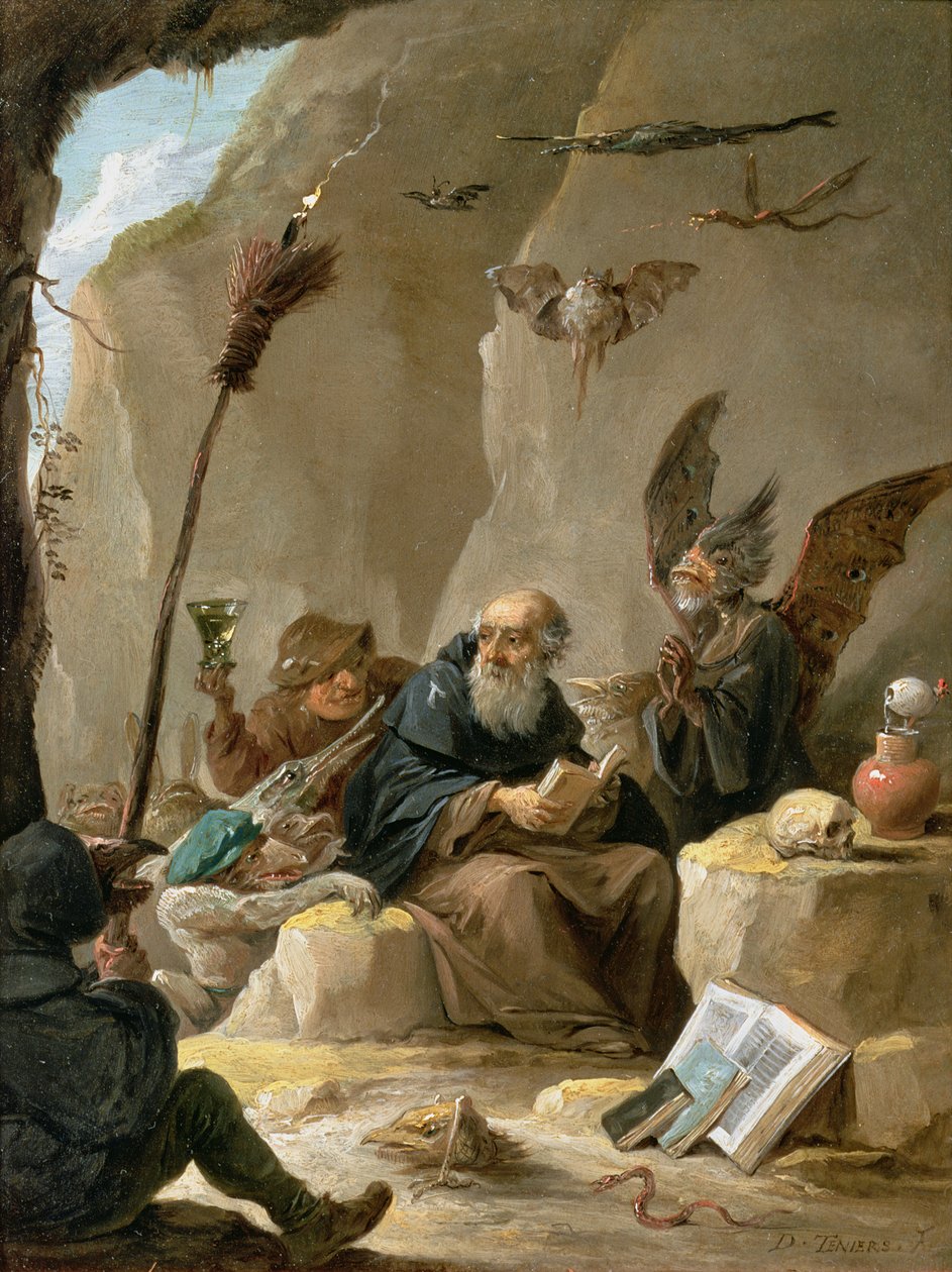 De verzoeking van Sint Antonius door David Teniers the Younger