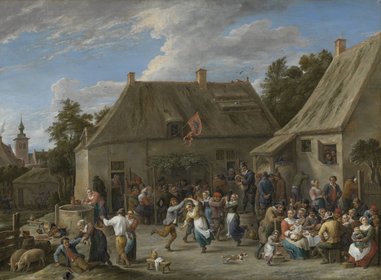 Boerenkermis, ca. 1665 door David Teniers the Younger