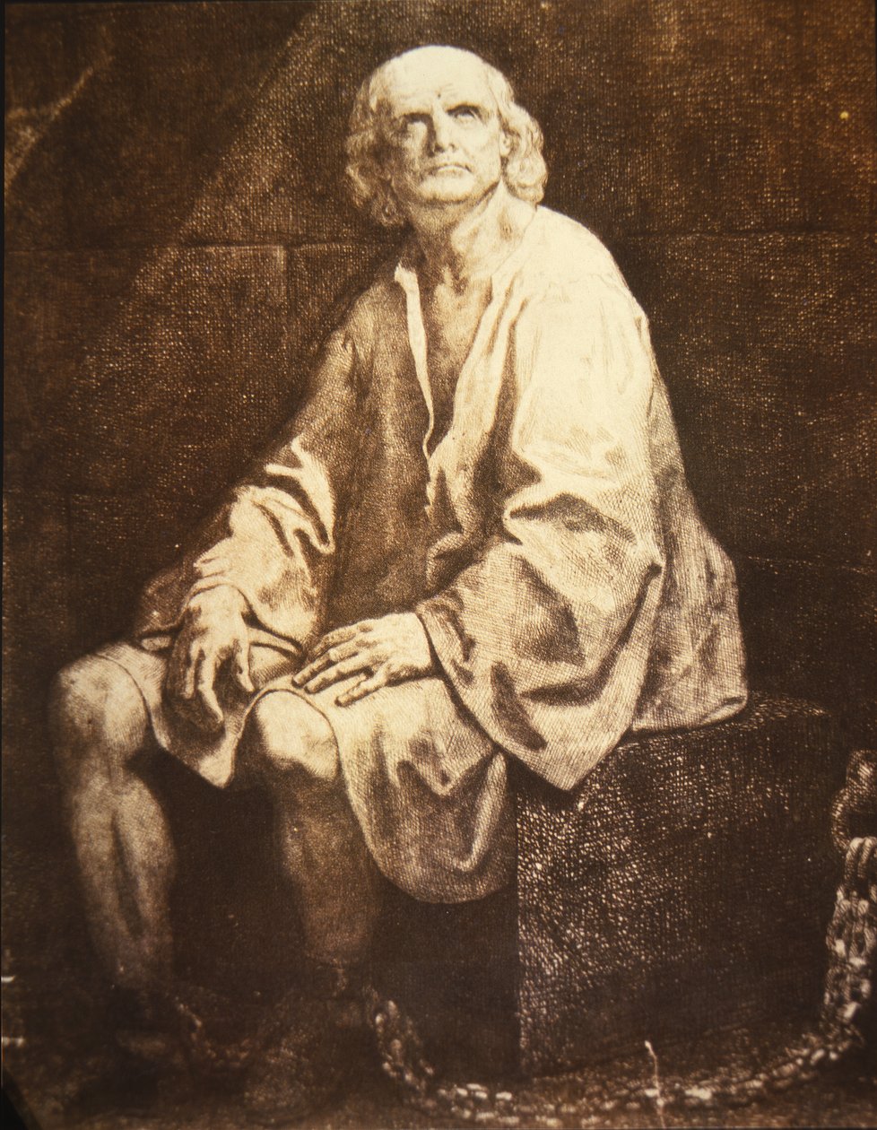 Christoffel Columbus in ketenen door John Ward Dunsmore