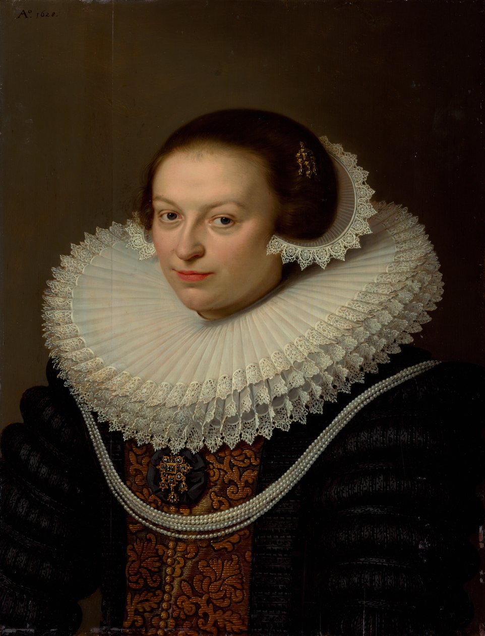 Johanna Visscher door David Bailly