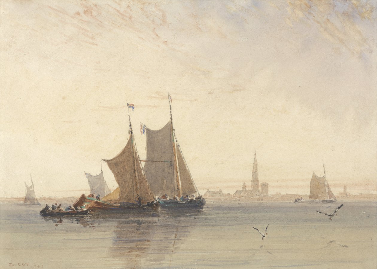 Antwerpen, ochtend door David Cox