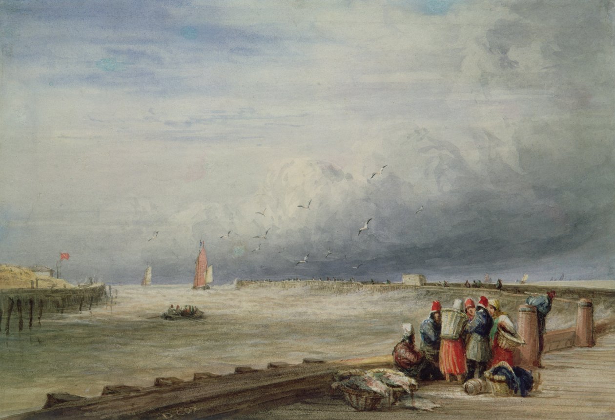 Calais Pier door David Cox