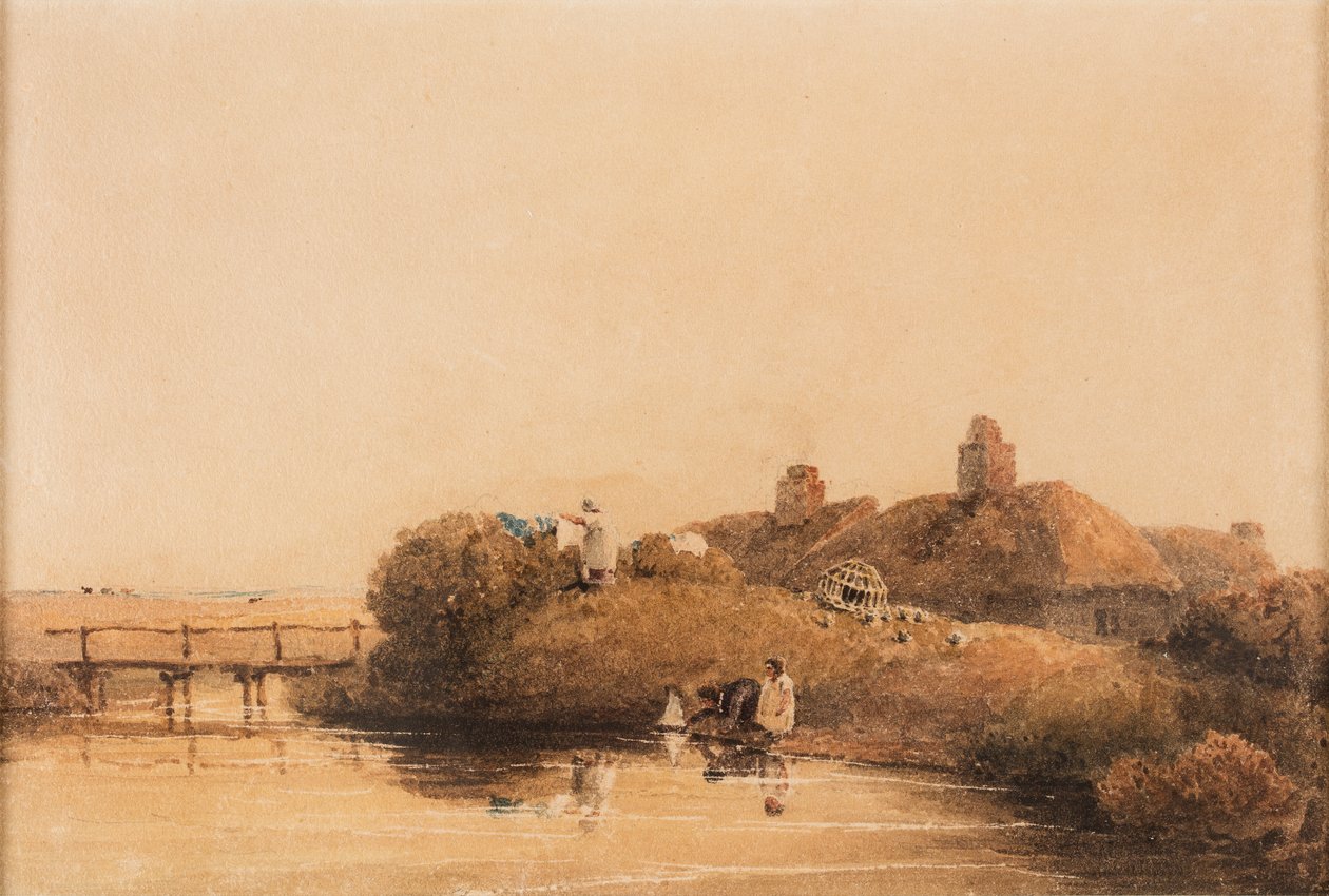 Huisjes door David Cox