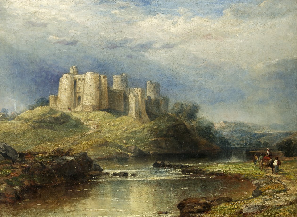 Kasteel Kidwelly door David Cox