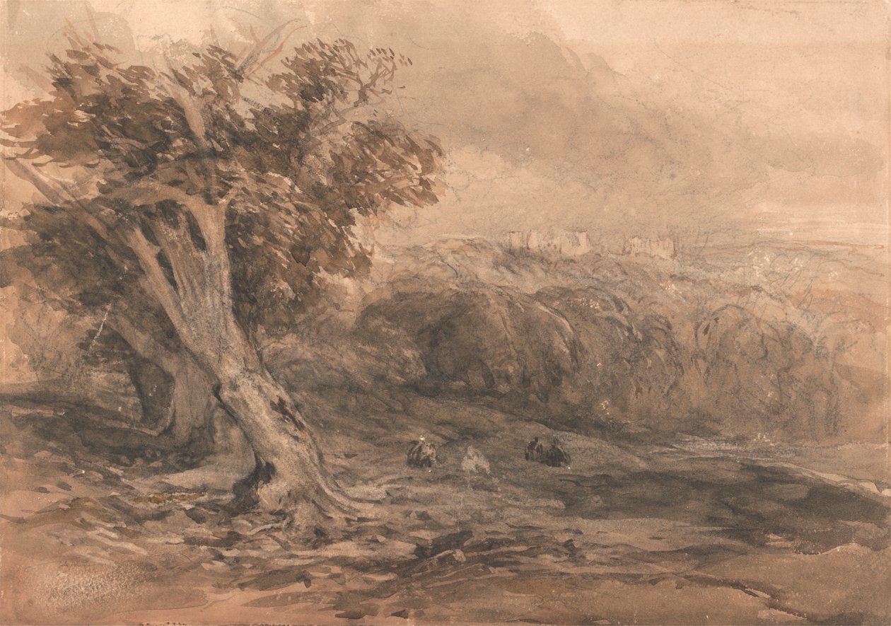 Warwick Castle door David Cox