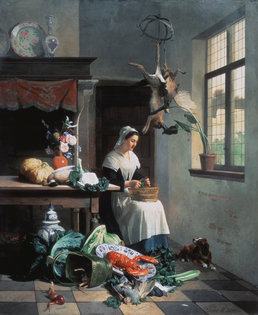 Onbekend schilderij door David Emil Joseph de Noter