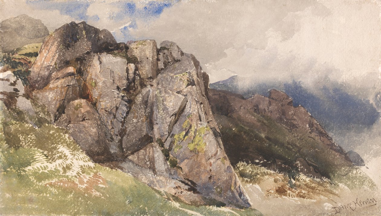 Bergrotsen door David Hall McKewan