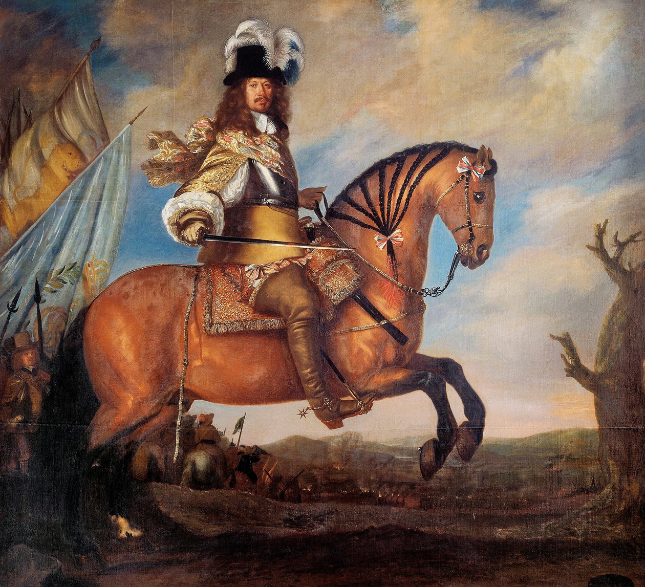 Carl Gustaf Wrangel (1613 - 76) door David Klöcker Ehrenstrahl