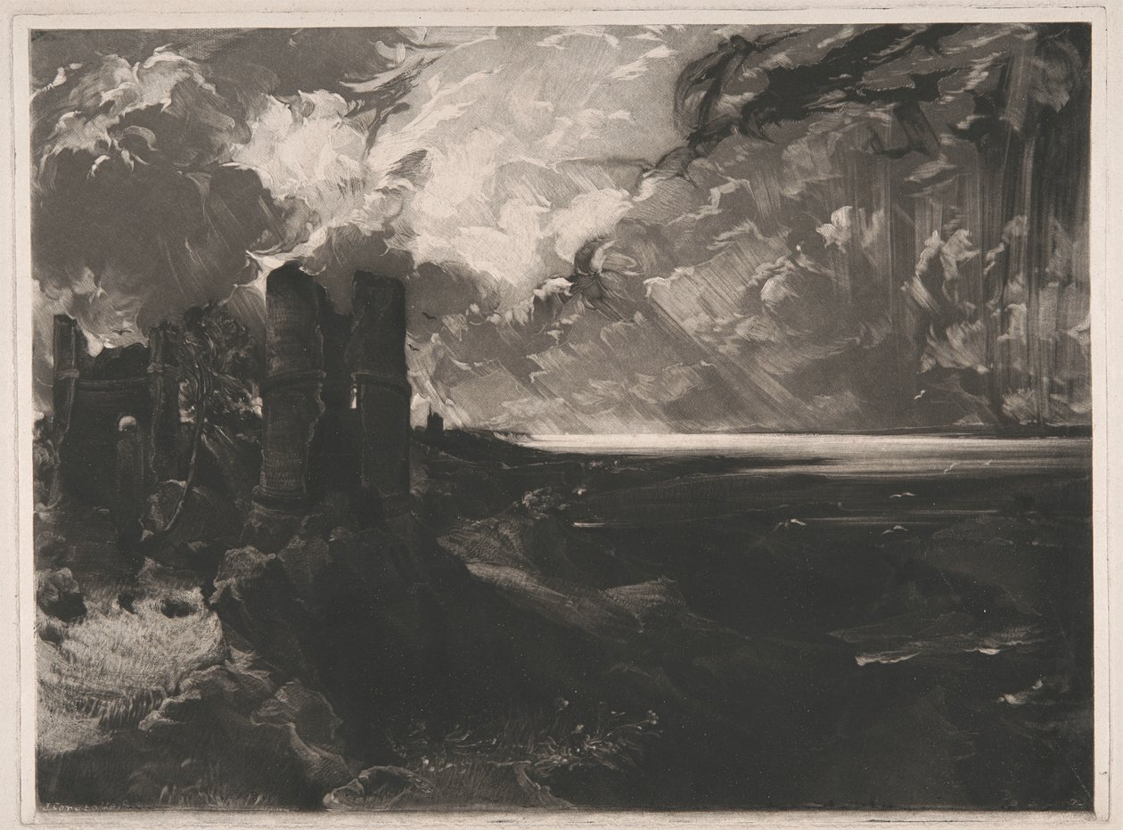 Kasteel van Hadleigh door David Lucas